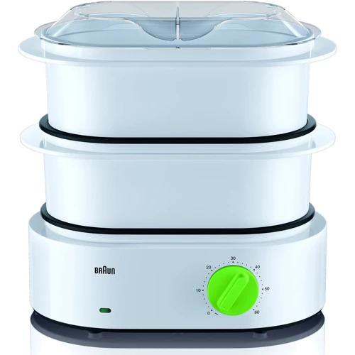 Пароварка Braun FS 3000 White: Тип управления механический