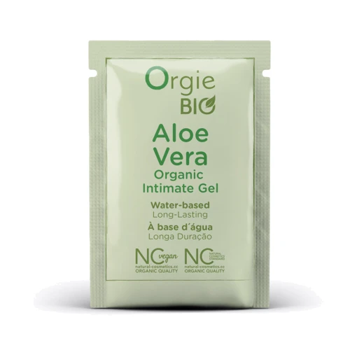 Пробник Органический лубрикант с экстрактом алоэ вера Orgie Bio Aloe Vera Organic Intimate Gel (2 мл)