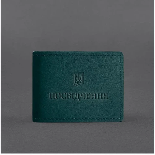 Обкладинка для посвідчення BlankNote зелена (BN-IDC-3-malachite): Тип Обложки для документов