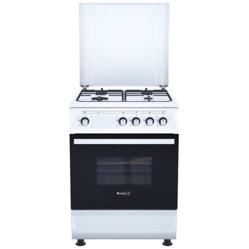 Газовая плита Borgio GG 640W MCBL cast iron