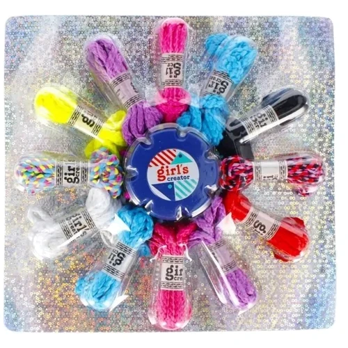 Набор для плетения браслетов Girl's Creator (2 техники плетения, 2 станка) (MBK 220 K)