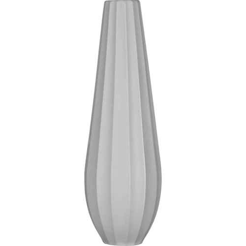 Ваза Ardesto Molize 8.5х27.5 см серая (AR3810G)