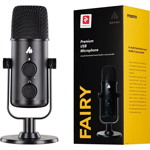 Мікрофон 2Е MPC020 Streaming KIT USB Balck (2E-MPC020): Спосіб підключення проводной