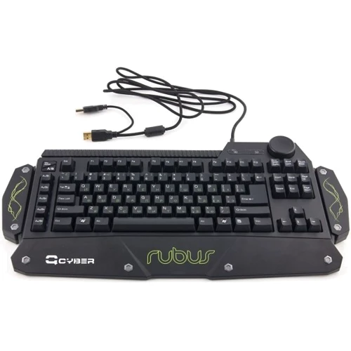 Клавиатура Qcyber 'Rubus' GK-001: Количество дополнительных клавиш 7