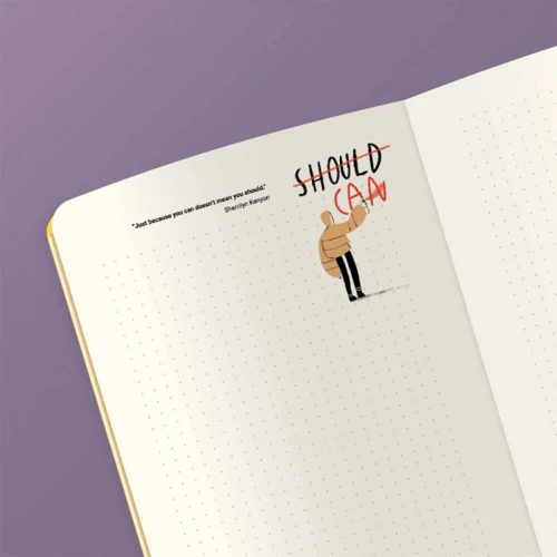 Блокнот Gifty Inspiring notebook. Mint фото 2