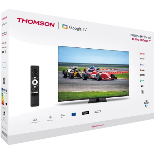 Телевізор Thomson 50QG7C14: Вихід в інтернет Ethenet / Wi-Fi / Bluetooth