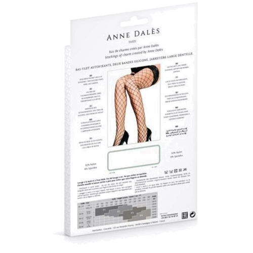 Чулки Anne De Ales ERICA T3 Black