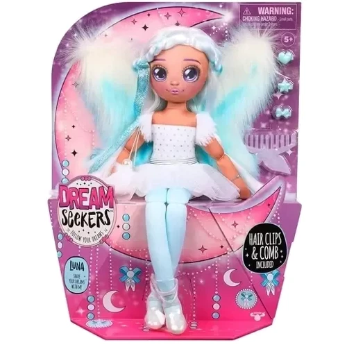 Игровой набор с куклой Dream Seekers - Луна (с аксессуарами): Особенности На шарнирах