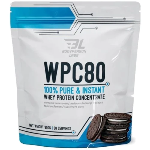 Протеин Bodyperson Labs WPC80 900 g / 30 servings / Cookies