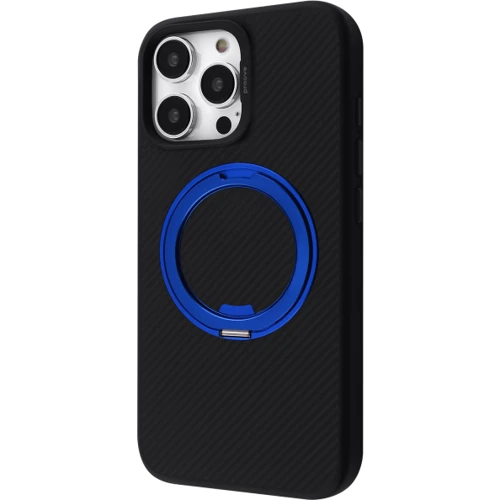 Чехол для iPhone Proove Reinforce Case with Magnetic Ring Blue for iPhone 15 Pro Max