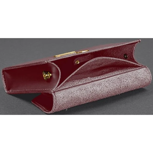 Набір жіночих сумок Mini BlankNote бордовий (BN-BAG-38-vin): Фактура матова, Гладка