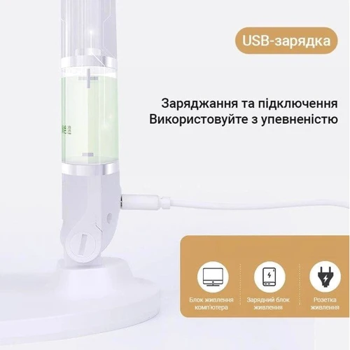 Настольная лампа аккумуляторная  Weidasi WD-6065: Тип источника освещения Светодиодная лампа LED