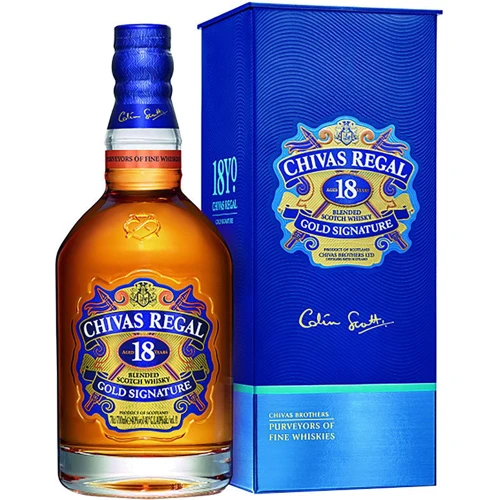Виски Chivas Regal, 18 years old, 0.7л, 40%, with box (STA5000299225004)