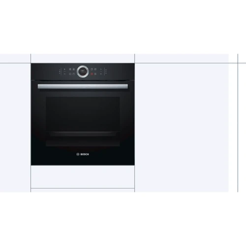 Духовой шкаф электрический Bosch HBG633BB1: Мощность подключения, Вт 3600