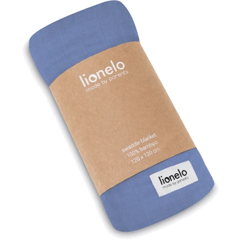 Пелюшка Lionelo Bamboo Swaddle Blue Denim
