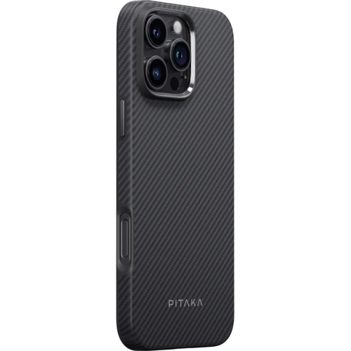 Чехол для iPhone Pitaka Military-Grade Protective Case Black/Grey Twill (KI1601PMPA) for iPhone 16 Pro Max