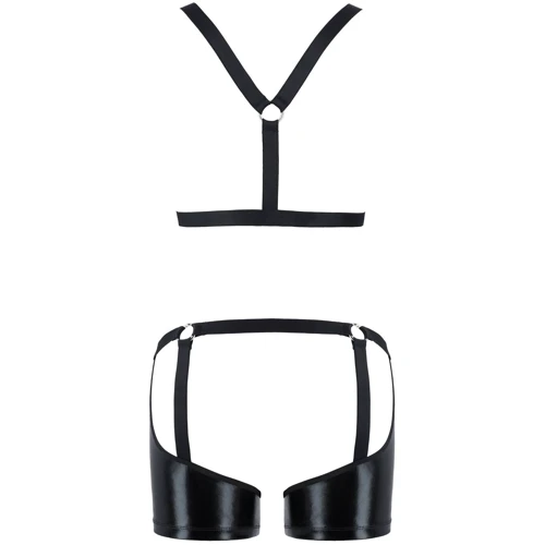 Сексуальный сет Passion 047 SET ARON black S/M
