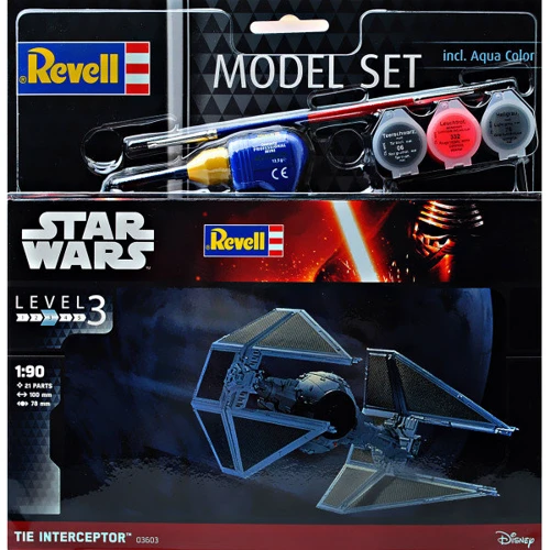 Подарочный набор Revell Звездные войны. TIE Interceptor 1:90 (63603)