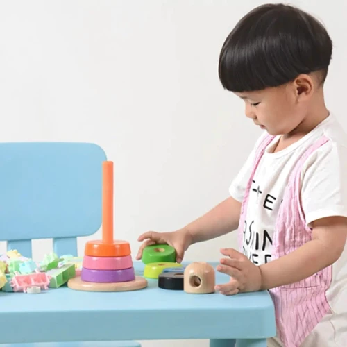 Детский столик с 2-мя стульями Bambi голубой (M 6176-4)