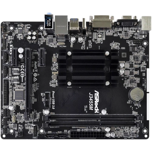 ASRock J3455M: Оперативная память 2х DDR3/DDR3L 1866 МГц, до 16 Гб
