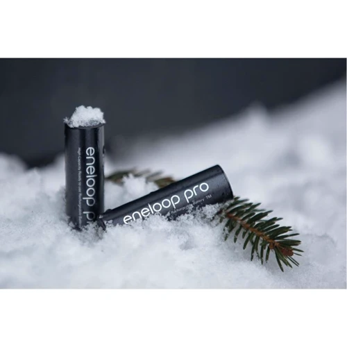 Panasonic Eneloop Pro AA 2500mAh NI-MH*2 (BK-3HCDE/2BE) фото 4
