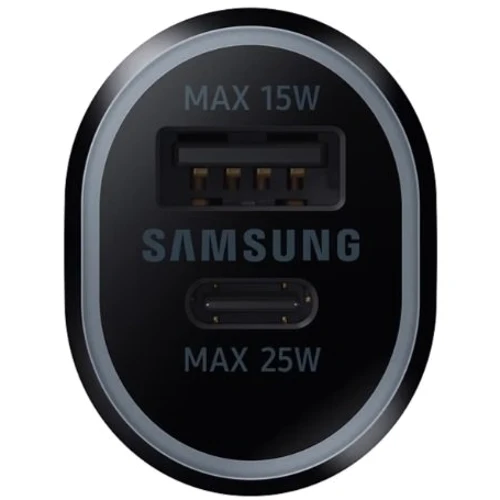 Зарядное устройство Samsung Car Charger USB+USB-C Super Fast 25W+15W Black (EP-L4020NBEGRU): Тип автомобильное