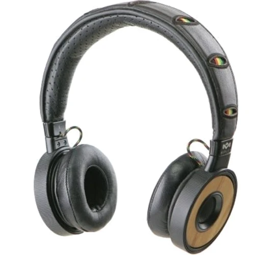 Наушники House of Marley REDEMPTION SONG On-Ear HARVEST w/ 3 Button Mic (EM-FH023-HA): Тип крепления оголовные