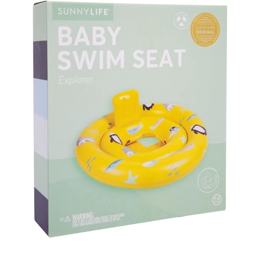 Круг-сидение для плавания для малышей Sunny Life Исследователь: Цвет желтый