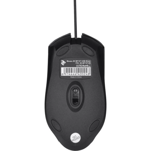 Мышь 2E MF107 Black (2E-MF107UB): Интерфейс подключения USB