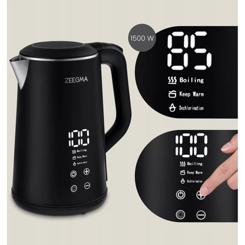 Электрочайник Zeegma Ketlee Control: Объем, л 1.5