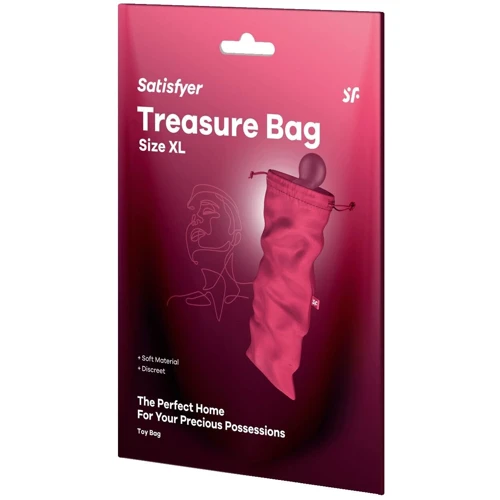 Мешочек для хранения игрушек Satisfyer Treasure Bag XL Pink