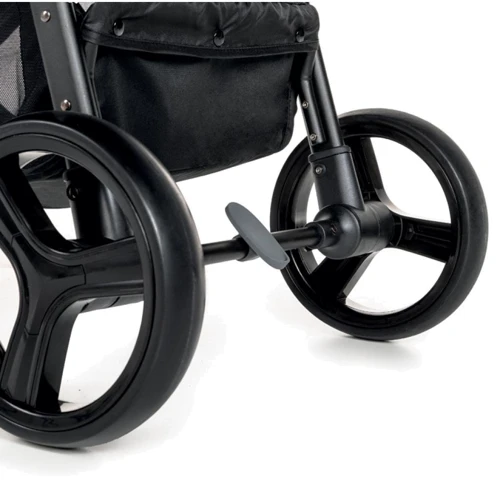 Прогулочная коляска Baby Design COCO 2020 07 GRAY: Ширина шасси 57 см