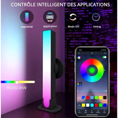 Светодиодные RGB панели Inspire L8 смарт освещение для подсветки телевизора / монитора (ins-L8): Назначение Для спальни