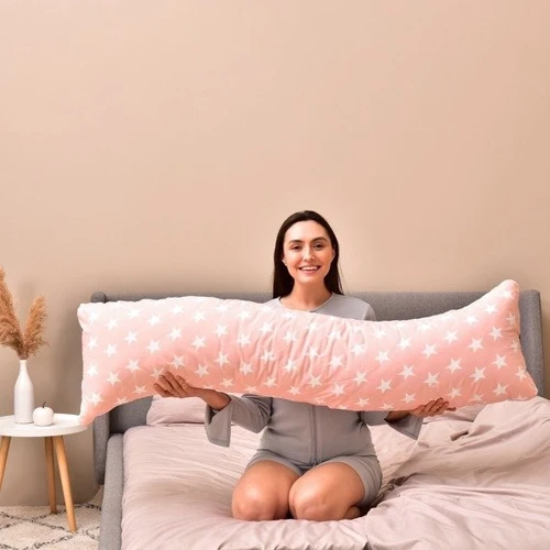 Наволочка IDEIA S-Form бязь пудра 40х130 см (4820227284504)