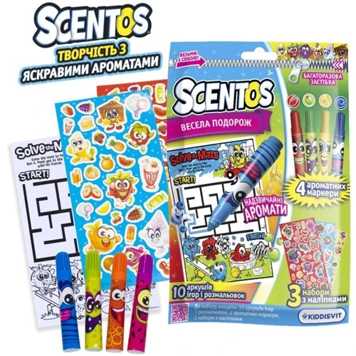 Набор для творчества Scentos Веселое путешествие (43866)