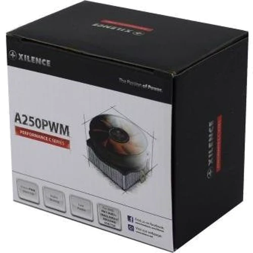 Кулер Xilence A250PWM (XC035): Уровень шума, dB 32
