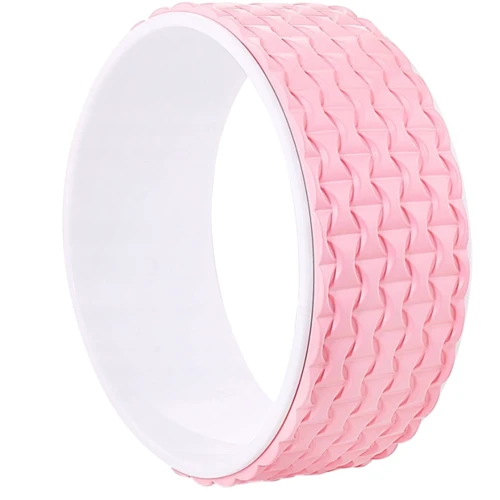 Інший аксесуар Колесо для йоги та фітнесу Springos Dharma YG0019 Pink/White