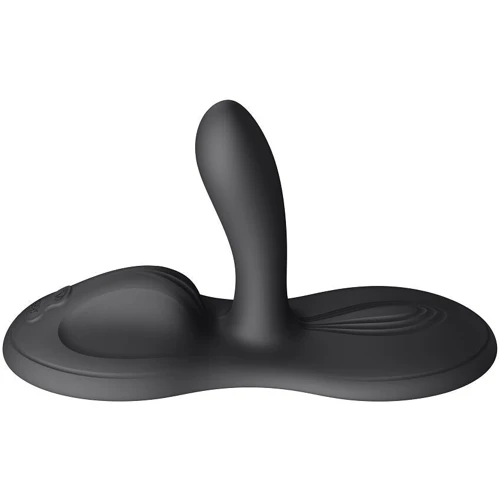 Sit-on-top смарт-вибратор Zalo – Flora Smart Vibrating Pad Obsidian Black, 9 моторов