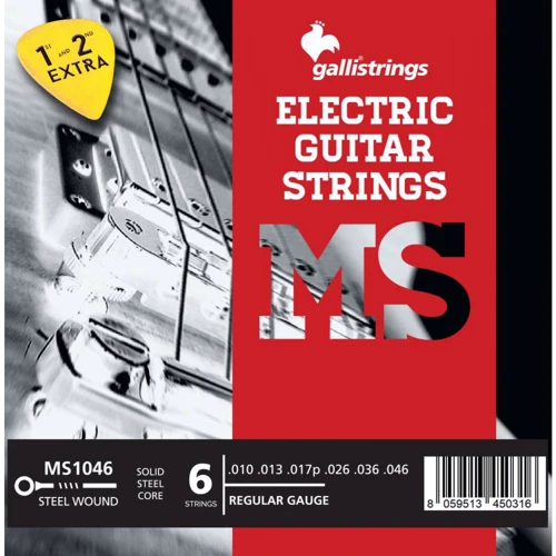 Струна для гітар Струни для електрогітари Gallistrings MS1046 REGULAR