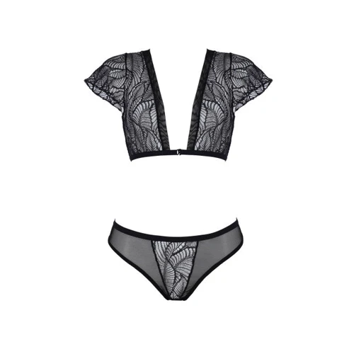 Комплект ECO Passion LEAFA BIKINI black L/XL