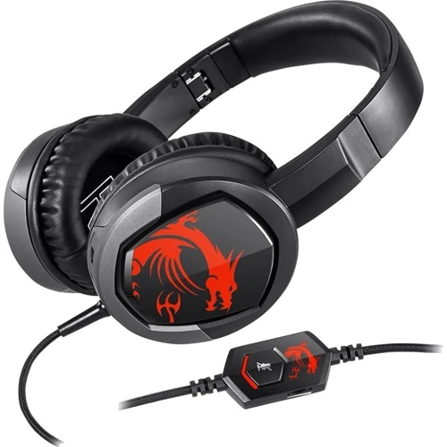 Наушники MSI Immerse GH30 Immerse Stereo Over-ear Gaming Headset (S37-2101000-SV1): Тип крепления оголовные