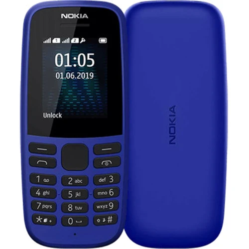 Мобильный телефон Nokia 105 Single Sim 2019 Blue (UA UCRF)