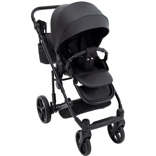 Коляска 2 в 1 Adamex Zico Eco Sa-2 черный (680848) фото 7