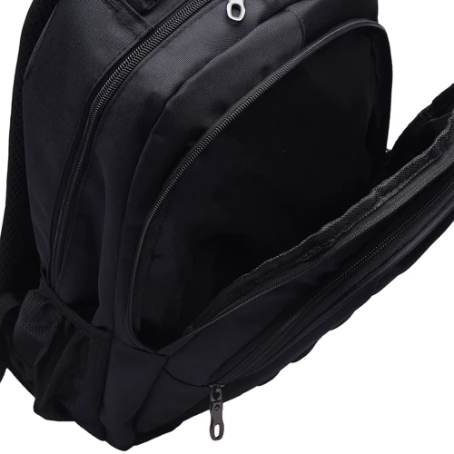 Мужской рюкзак Jumahe черный (brvn8612-black): Тип ручки Плечевой ремень, Короткая ручка