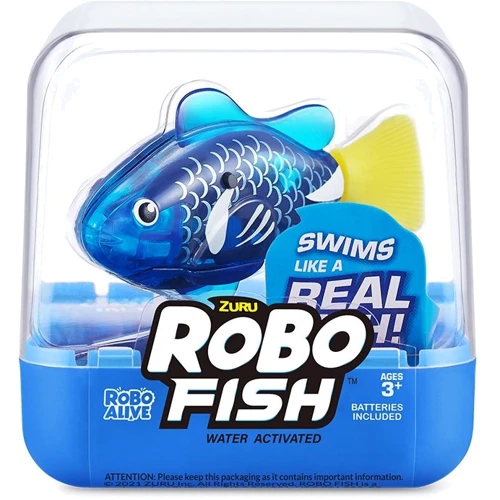 Інтерактивна іграшка Pets & Robo Alive S3 – Роборибка синя (7191-4)