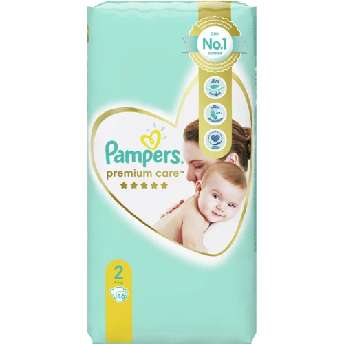 Подгузники Pampers Premium Care Размер 2 (4-8 кг) 46 шт (8001841104799) фото 7