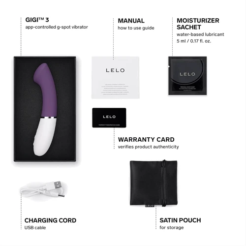 Вибратор точки G Lelo Gigi 3 Plum
