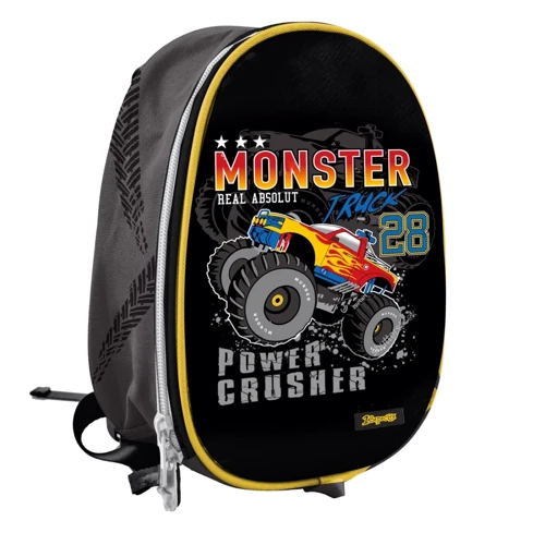 Рюкзак дитячий 1вересня K-43 Monster Truck, чорний (552509)