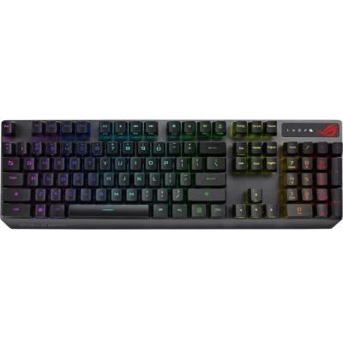 Клавиатура ASUS ROG Strix Scope RX Red Ru USB (90MP0240-BKRA00)