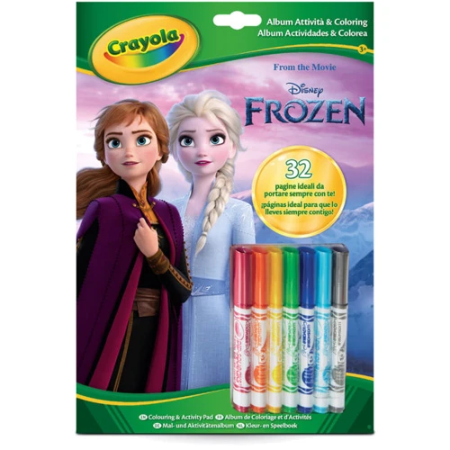 Раскраска Crayola Холодное сердце с фломастерами (04-5900)